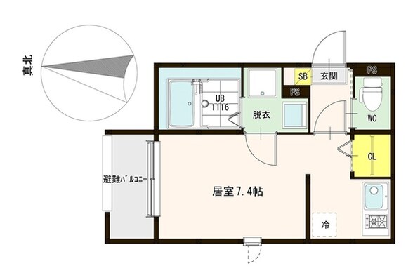 アレスグーテの物件間取画像